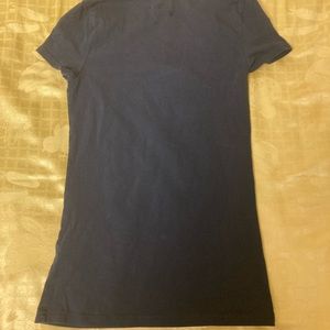 dark blue girl’s t-shirt